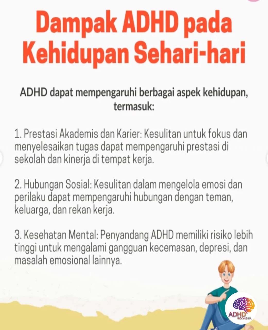 ADHD dan Hubungan Sosial Anak di Lingkungan Sekolah di Kabupaten Barito Kuala