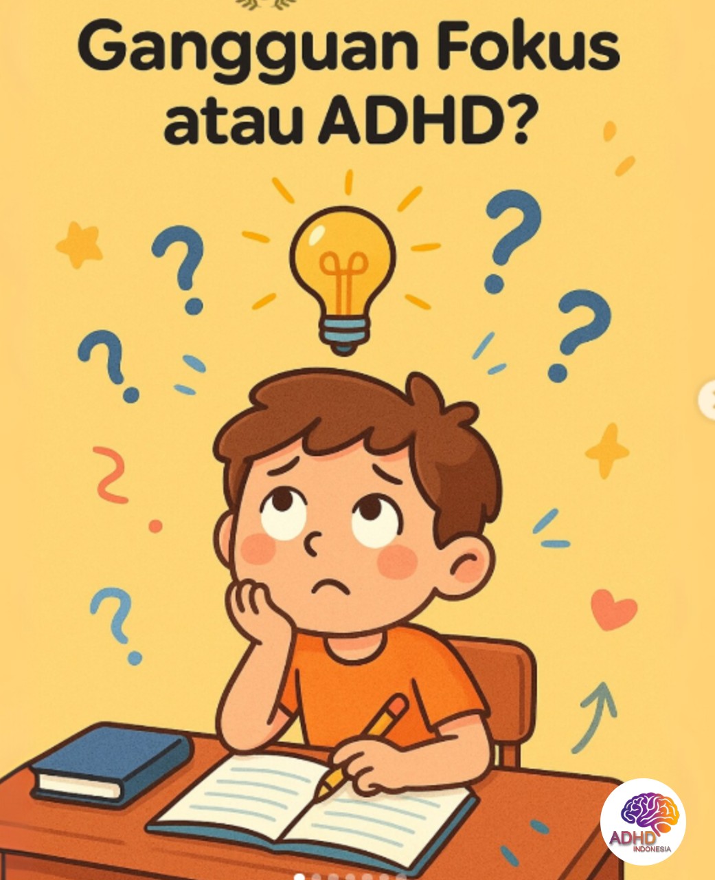 ADHD dan Kesulitan Fokus Anak: Edukasi untuk Keluarga di Kabupaten Barito Kuala