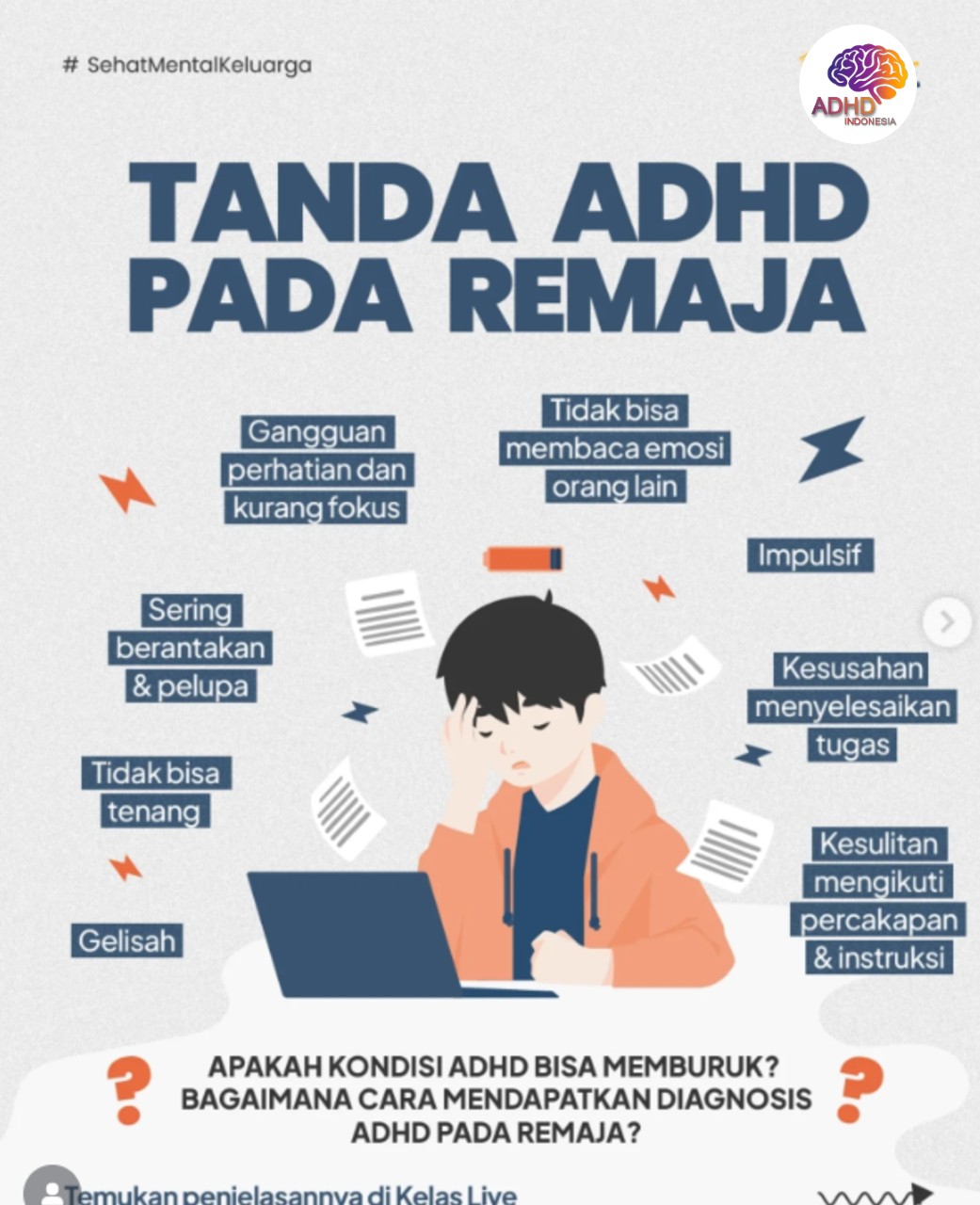 Screening ADHD Non-Diagnostik: Edukasi Awal bagi Orang Tua di Kabupaten Barito Kuala